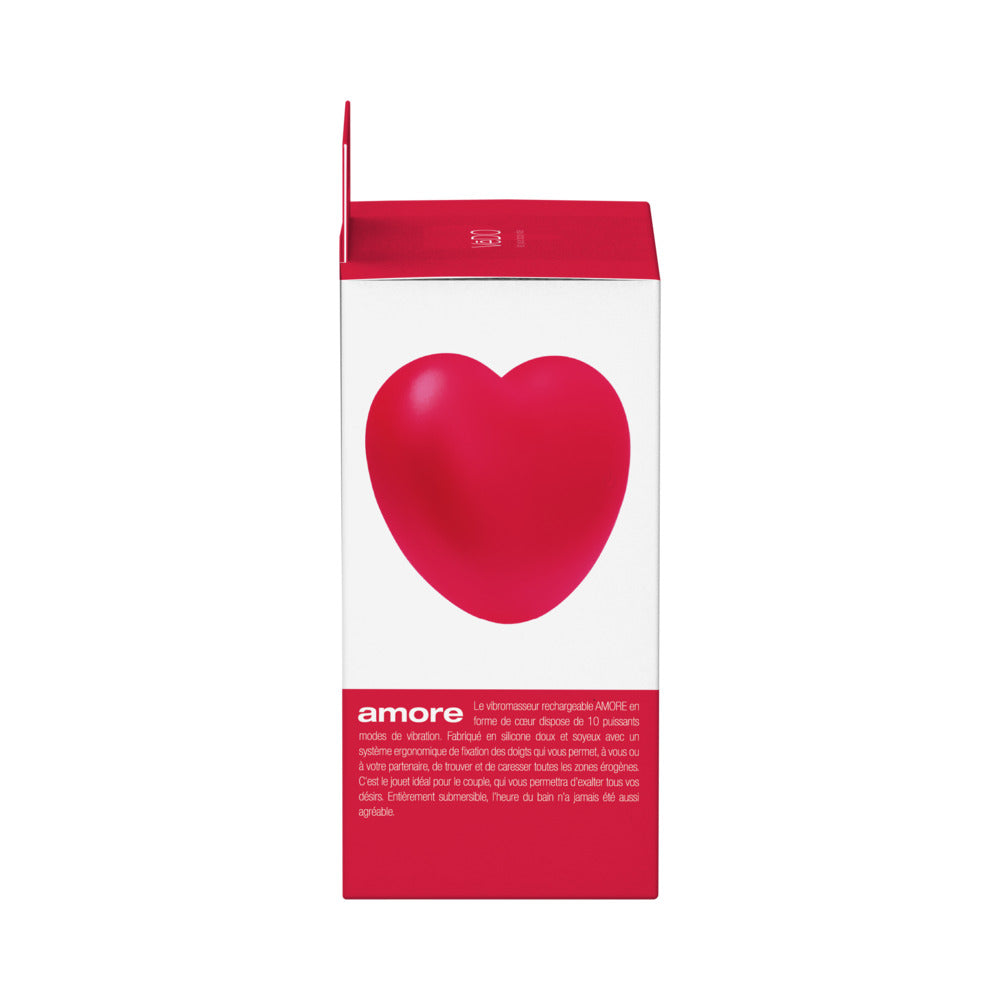 VeDO Amore Rechargeable Pleasure Vibe Red - Fantasies Boutique