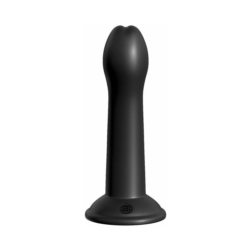 Fetish Fantasy Series 6-Piece Garter Belt Strap-On Black With 6 in. Dildo Black - Fantasies Boutique