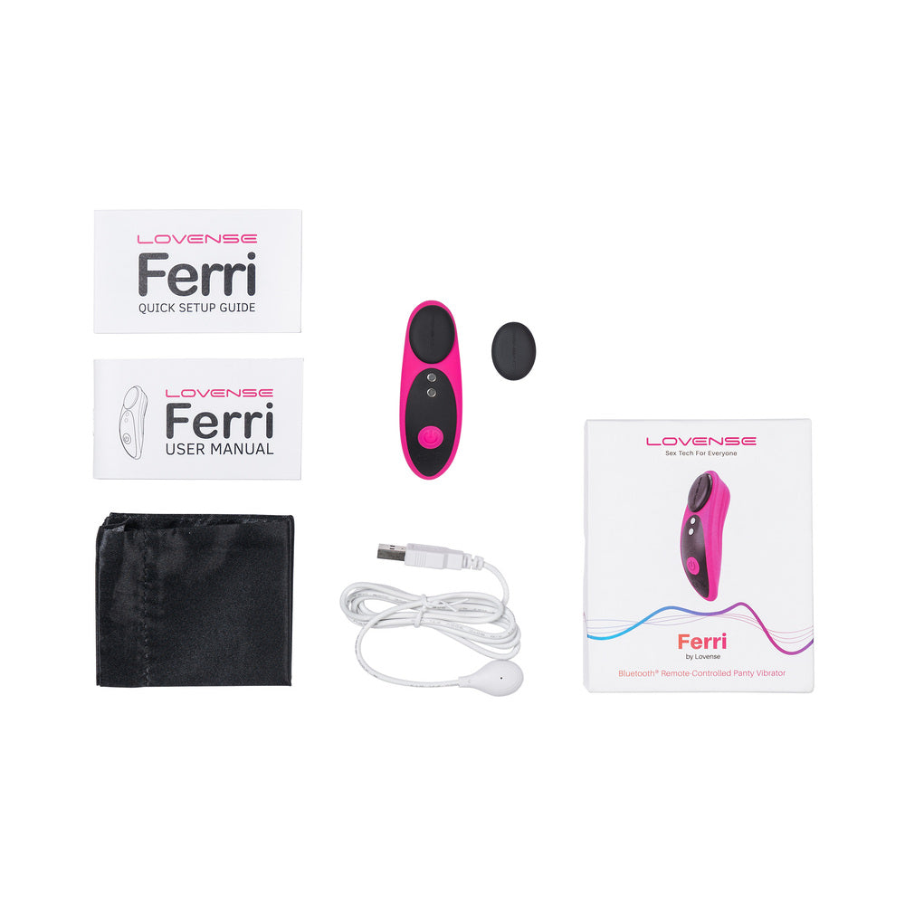 Lovense Ferri Bluetooth Remote-Controlled Panty Vibrator - Fantasies Boutique