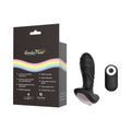 Gender Fluid Buzz Rechargeable Remote-Controlled Silicone Anal Vibrator Black