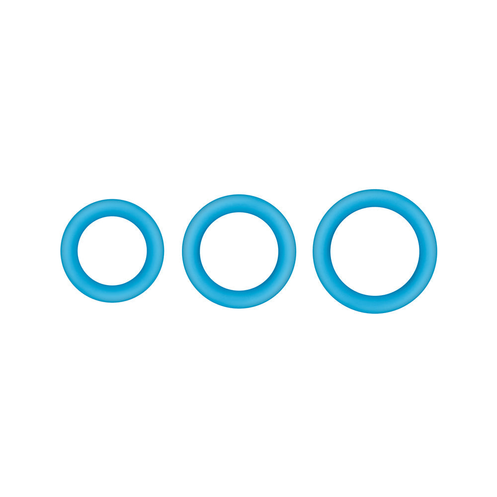 Firefly Halo Cock Ring Medium Blue - Fantasies Boutique