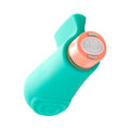 Aria Sensual AF Rechargeable Silicone Mini Vibrator Teal - Fantasies Boutique