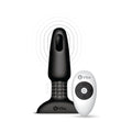 b-Vibe Rimming 2 Rotating and Vibrating Remote Control Plug Black - Fantasies Boutique