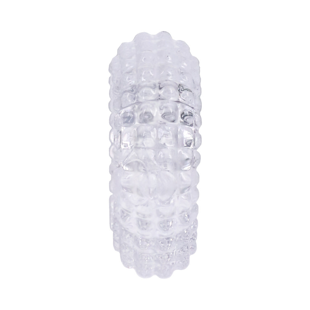 Rock Solid Radial Clear C Ring in a Clamshell - Fantasies Boutique