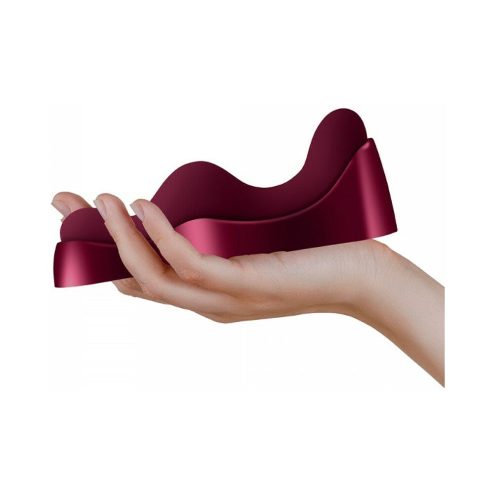 Rocks-Off Ruby Glow Rosa Saddle Vibrator - Fantasies Boutique