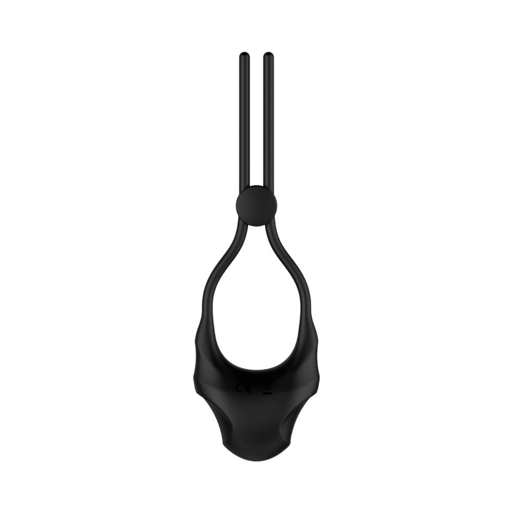 Nexus Forge Adjustable Vibrating Cock Ring Black - Fantasies Boutique