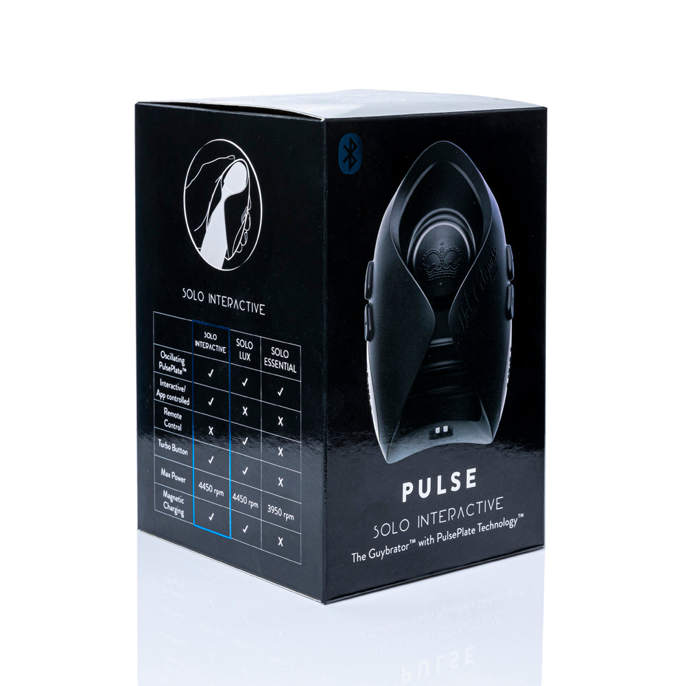 Hot Octopuss Pulse Solo Interactive Black - Fantasies Boutique