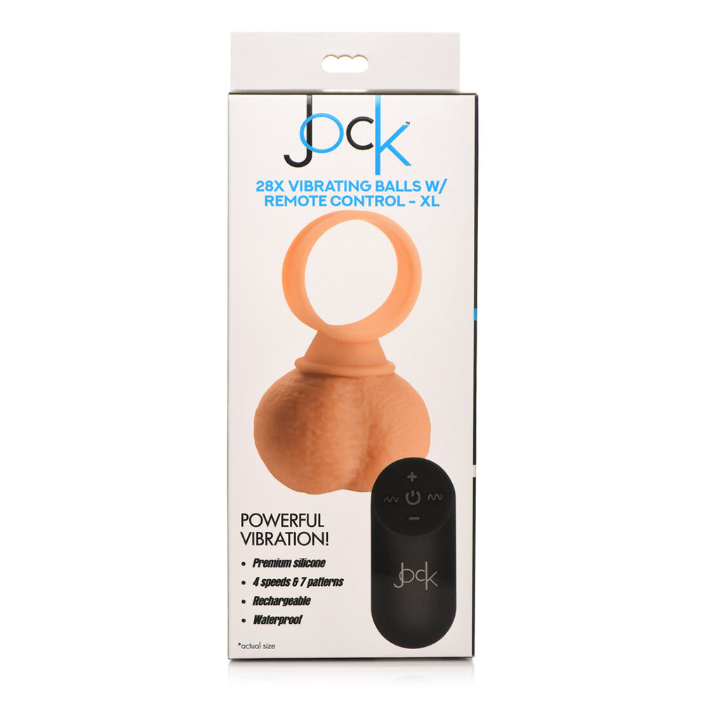 Jock 28x Vibrating Silicone Balls Large - Fantasies Boutique