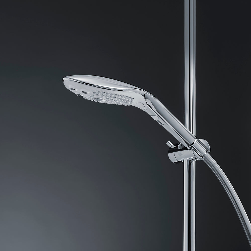 Womanizer Wave Shower Head Masturbator Chrome - Fantasies Boutique
