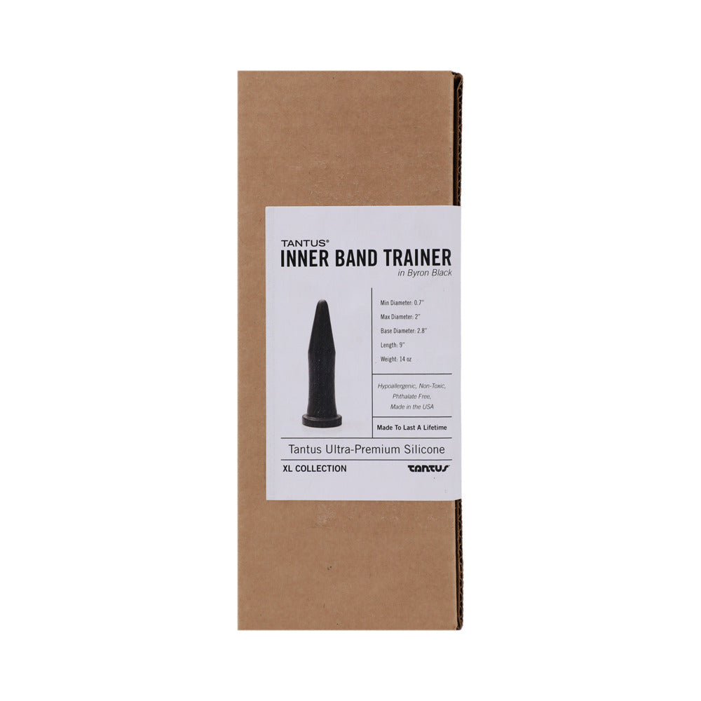 Tantus Inner Band Trainer Dildo Onyx (Box) - Fantasies Boutique