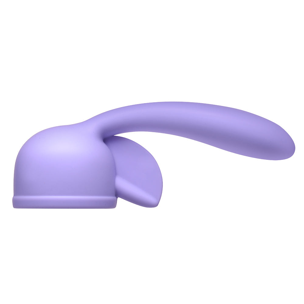 Wand Essentials Fluttering Kiss Dual Stimlation Silicone Attachment Purple