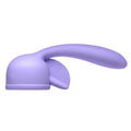 Wand Essentials Fluttering Kiss Dual Stimlation Silicone Attachment Purple