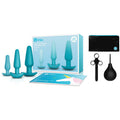 b-Vibe 7-Piece Anal Training & Education Set Teal - Fantasies Boutique
