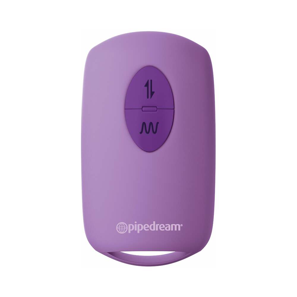 Pipedream Fantasy For Her Love Thrust-Her Rechargeable Silicone Thrusting Vibrator Purple - Fantasies Boutique