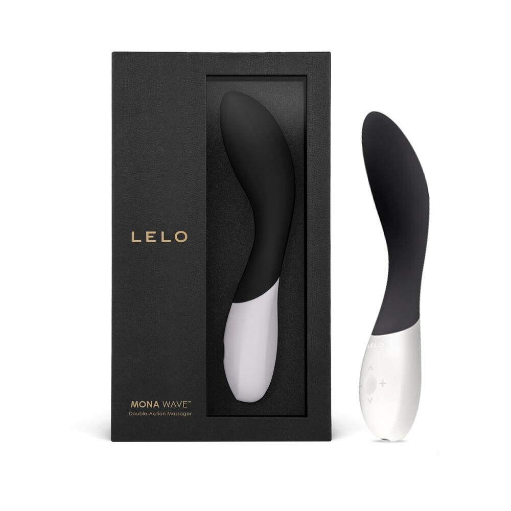 LELO MONA WAVE Rechargeable G-Spot Vibrator Black - Fantasies Boutique