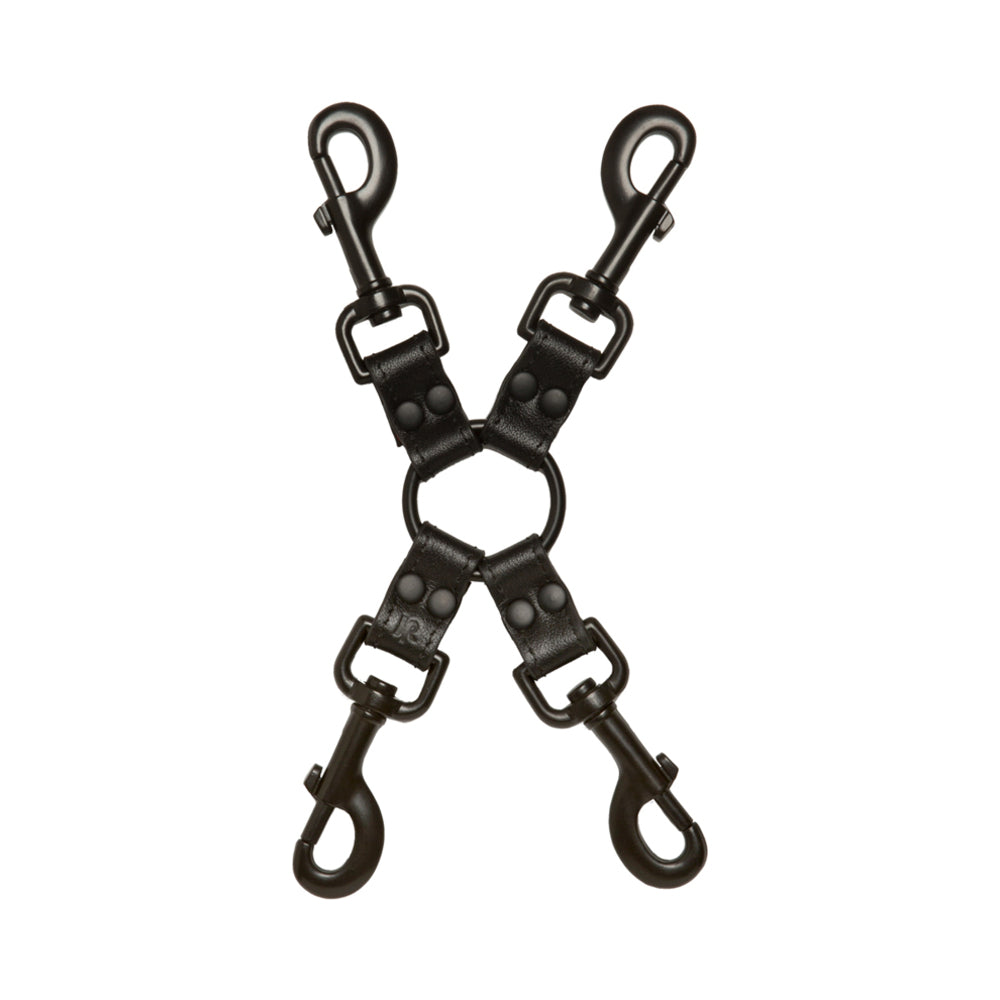 Kink Leather Submissive Accessories All Access Clips Black - Fantasies Boutique