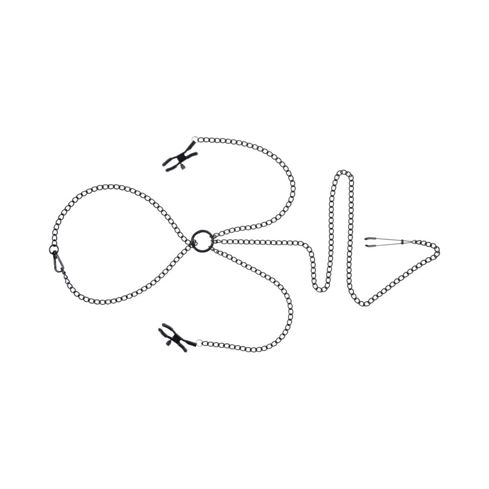 Sportsheets Saffron Nipple to Clit Set - Fantasies Boutique