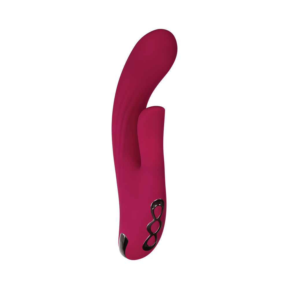 Evolved Red Dream Rechargeable Silicone Dual Stimulator - Fantasies Boutique