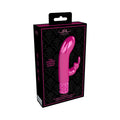 Royal Gems Dazzling Rechargeable Silicone Miniature Rabbit Vibrator Pink - Fantasies Boutique