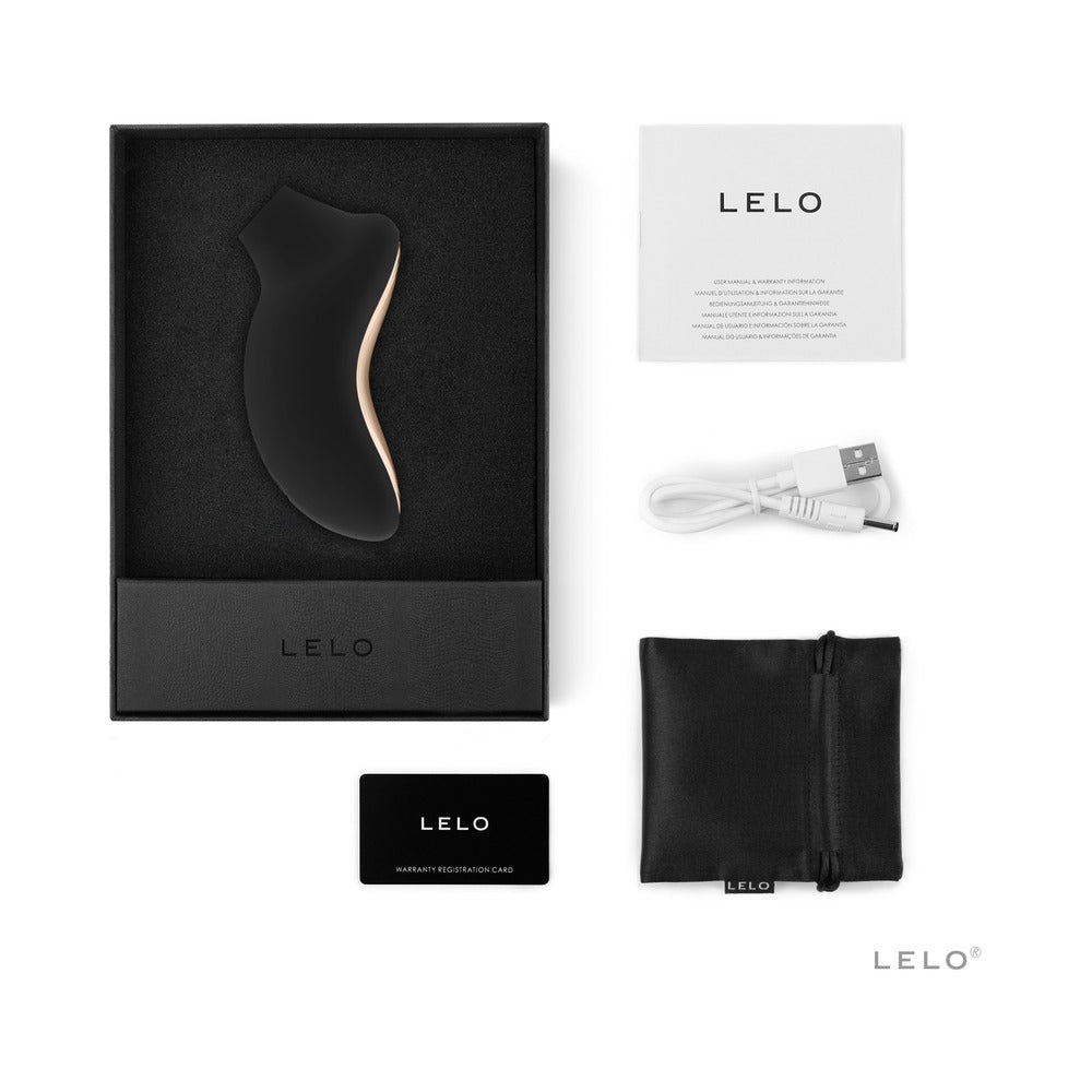 LELO SONA 2 Rechargeable Clitoral Stimulator Black - Fantasies Boutique