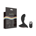 Gender Fluid Rumble Rechargeable Remote-Controlled Silicone Anal Vibrator Black - Fantasies Boutique