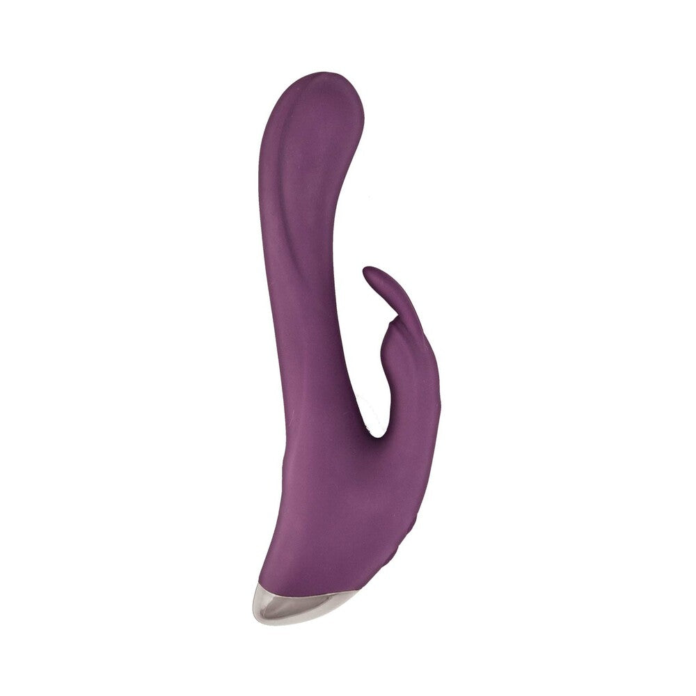Princess Bunny Tickler Dual Stimulator Silicone Purple - Fantasies Boutique