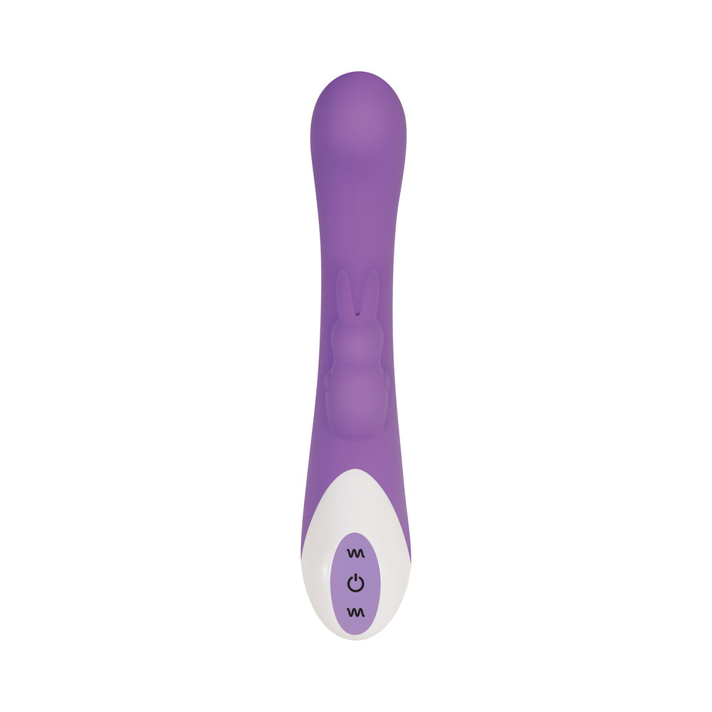 Evolved Enchanted Bunny Silicone Rabbit Vibrator Purple - Fantasies Boutique
