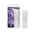 Blush M for Men Stroke Sleeve Reversible Stroker Clear - Fantasies Boutique