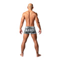 Male Power Dirty Denim Pouch Short Denim Print L