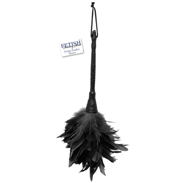 Fetish Fantasy Series Frisky Feather Duster Black - Fantasies Boutique