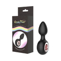 Gender Fluid Tremor Rechargeable Silicone Anal Rimmer Vibrating Plug Black - Fantasies Boutique