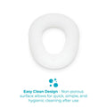 b-Vibe Flex Ring Loop Silicone C-Ring Clear