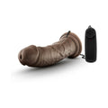 Dr. Skin Dr. Joe Realistic 8 in. Vibrating Dildo Brown - Fantasies Boutique