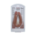 RealRock 7 in. U-Shaped Double Dildo Tan - Fantasies Boutique