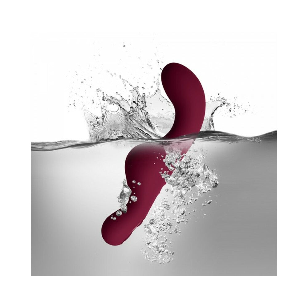Rocks-Off Ruby Glow Rosa Saddle Vibrator - Fantasies Boutique