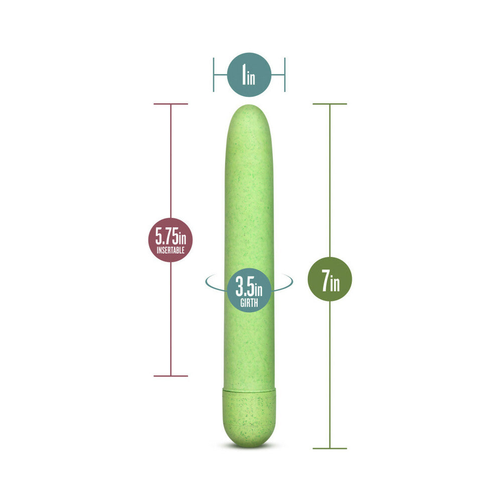 Blush Gaia Eco Slimline Vibrator Green - Fantasies Boutique