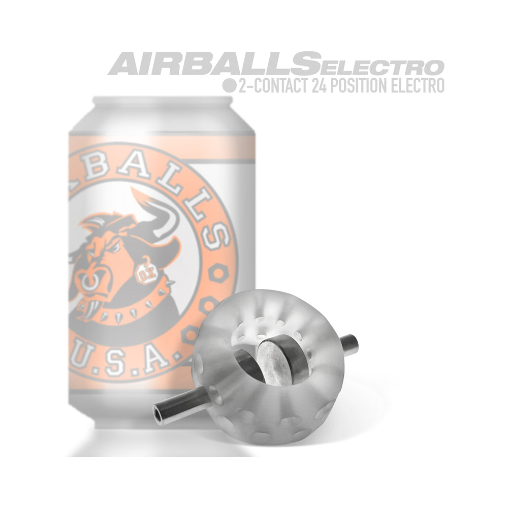 OxBalls Airballs Electro Air-Lite Ballstretcher Clear Ice - Fantasies Boutique