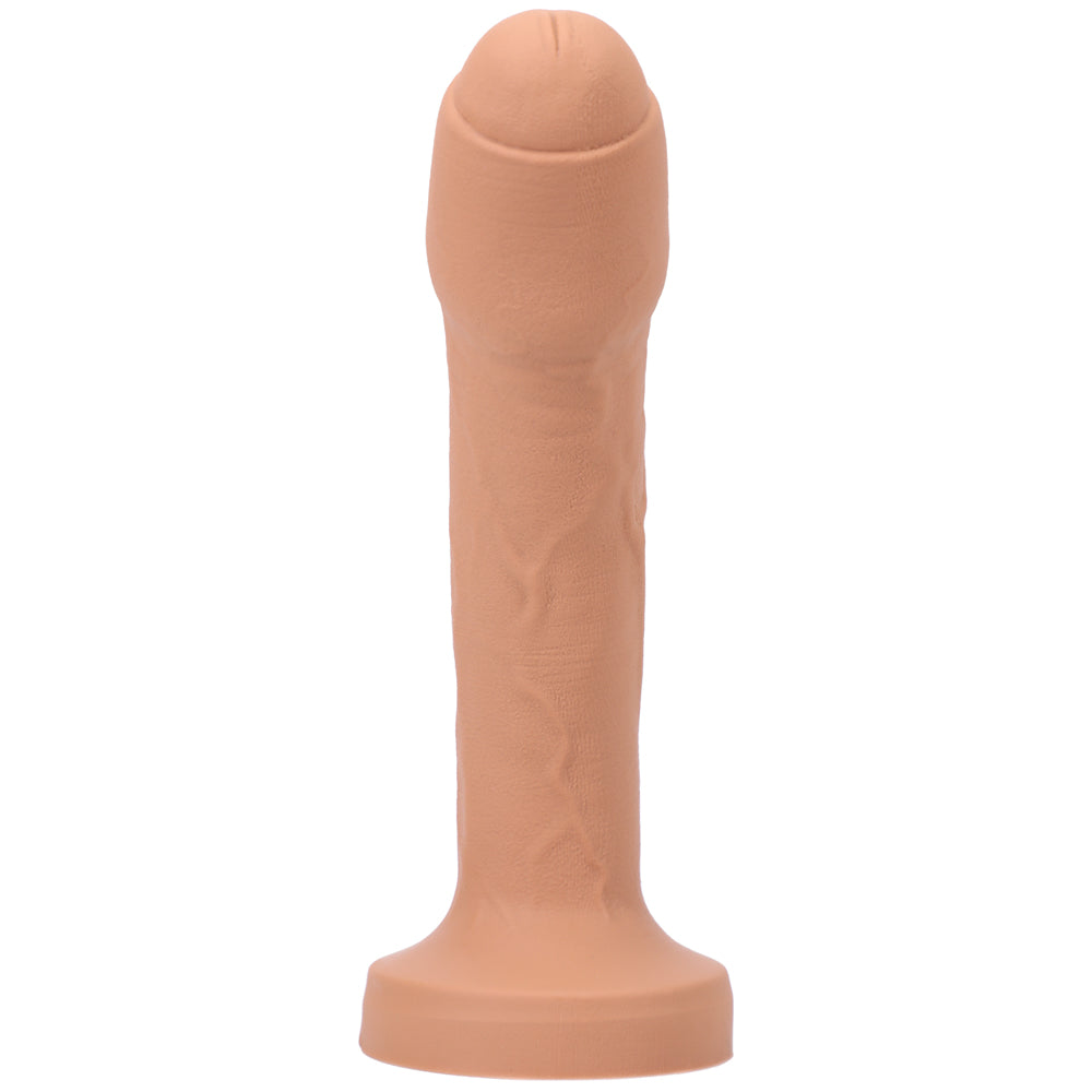 Tantus Uncut #2 O2 Dual Density Dildo Honey (Bag) - Fantasies Boutique