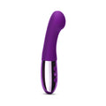 Le Wand Gee Rechargeable Silicone G-Spot Targeting Vibrator Dark Cherry - Fantasies Boutique