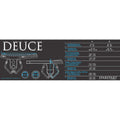 SpareParts Deuce Double Strap Harness Black Size A Regular - Fantasies Boutique