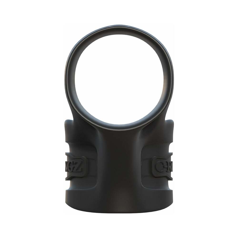 Fantasy C-Ringz Mr. Big Cock Ring & Ball Stretcher Silicone Sling Black - Fantasies Boutique