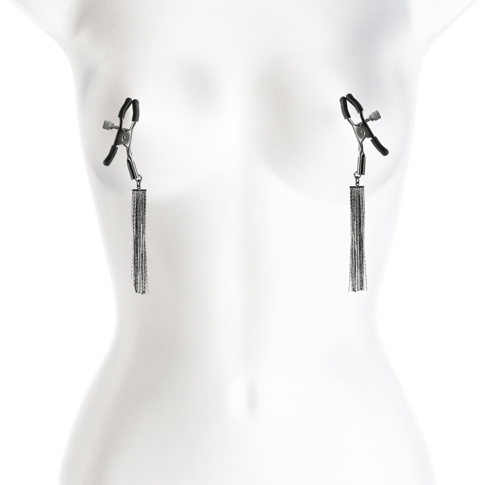 Bound Nipple Clamps D2 Gunmetal - Fantasies Boutique