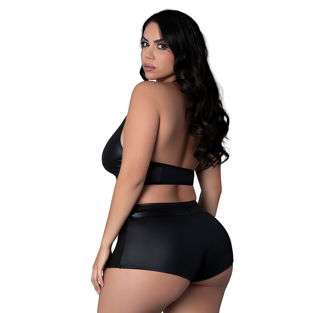 Lust Fetish Thalia Black Queen Size