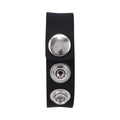 Rock Solid Silaflex 3-Snap (Adjustable) Black - Fantasies Boutique