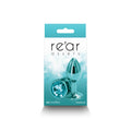 Rear Assets Metal Anal Plug Small Teal - Fantasies Boutique