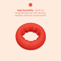 b-Vibe Flex Ring Grip Ultra Soft Silicone C-Ring Red
