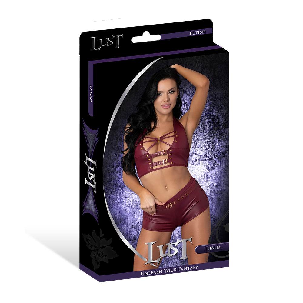 Lust Fetish Thalia Burgundy S/M
