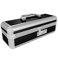 The Toy Chest Lockable Vibrator Case Medium Black - Fantasies Boutique