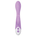 Evolved Pleasing Petal Rechargeable Silicone Flicking Dual Stimulator Light Purple - Fantasies Boutique