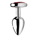 Booty Sparks Red Heart Gem Anal Plug Small